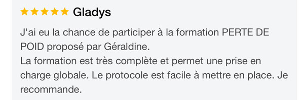 témoignage sur les formations de Géraldine Deley à Miramas